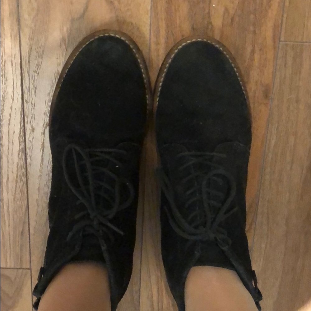 Steve madden black ankle boots